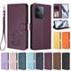 thumbnail image 3 of Xiaomi Redmi 15C 4G/5G Funda Billetera con Estampado de Gato, Morado Oscuro, 3 of 6