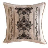 Tuyo Print - Cojín Francés Negro 45X45