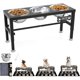 thumbnail image 1 of Comedero Elevado SHAINFUN 3 Platos 1700 ML para Perros Grandes, 1 of 3