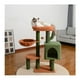 thumbnail image 2 of Rascador Gimnasio Para Gatos Con Juguetes Verde, 2 of 5