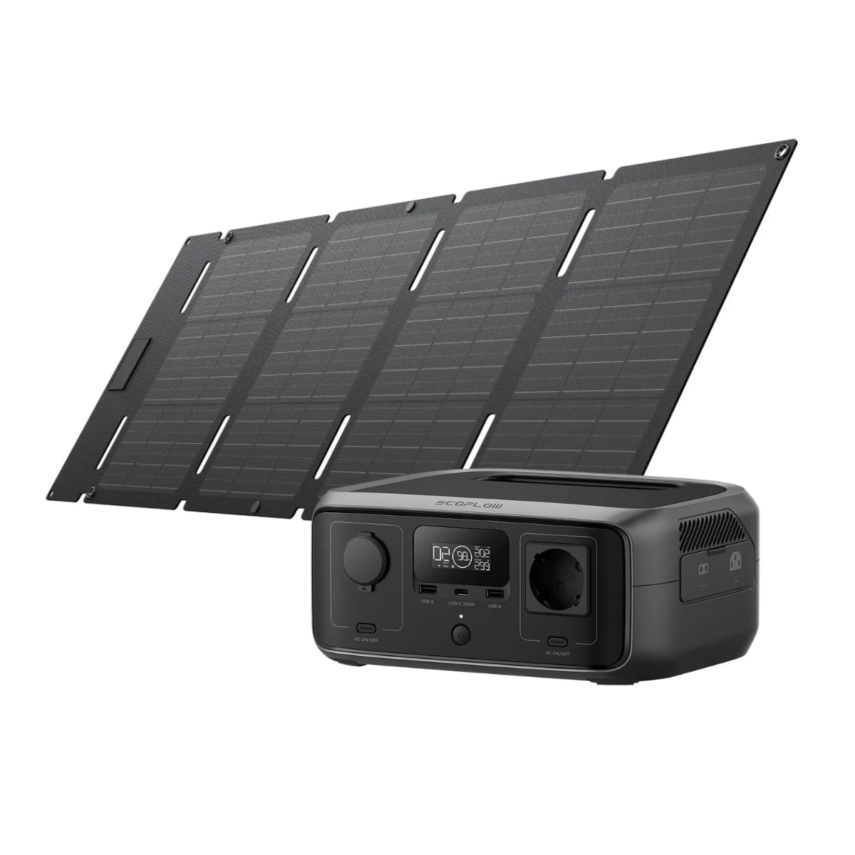 Ecoflow Generador River 3 245wh + Panel Solar 45w