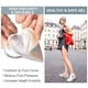 thumbnail image 3 of Heel Lift Inserts Gel De 4 Capas Y 2 54 Cm Para Mujer, 3 of 4