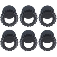 Genérico - Pack X6 Moldes Tartaleta Desmontable Tarta Individual 12Cm