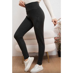 Likeshop - Pantalón Mujer Calza Gruesa Fleece Acanalado Interior Frisado 2038
