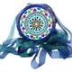 thumbnail image 2 of Pandereta de 6 pulgadas, instrumento Musical de percusión, tambor de mano para niños, juguete educativo Musical para fiesta, KTV, Festival infantil, Azul, 2 of 5