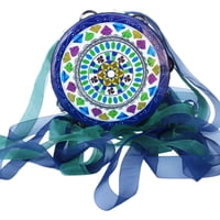 Bothyi - Juguete Educativo Musical Para Niños De Pandereta De 6 Pulgadas Para Fiesta De Baile Azul