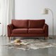 thumbnail image 1 of Sofa Milan 2C Con Resortes Pocket Tela Velvet Chocolate, 1 of 6