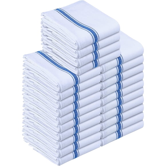 Utopia Towels Toallas 24 unidades 38x64 cm Azul Algodón