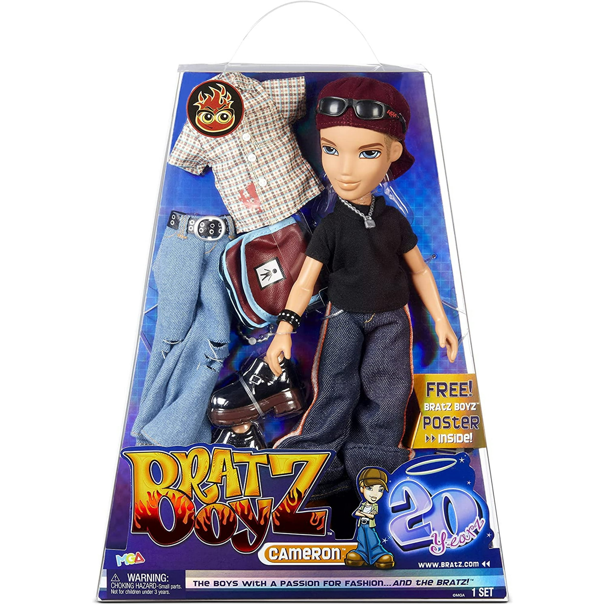 Bratz 20 Yearz Special Anniversary Edition Original Boy Fashion Doll Cameron Bratz Bratz
