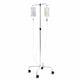 thumbnail image 2 of Barra Pedestal Porta Suero Portatil Esmaltado Con Ruedas, 2 of 3