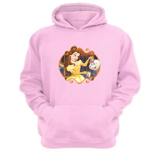 Polerón Canguro Bella Rosa Talla S Unisex