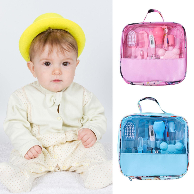 Genérico - Kit Aseo Cuidado Bebe 13 Piezas Esenciales Salud Bebe Rondon