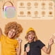 thumbnail image 2 of Máquina de karaoke con 2 micrófonos para niños y adultos, portátil con Bluetooth, altavoz con luces LED, ideal para cumpleaños de niñas de 3 a 12 años., 2 of 7
