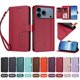 thumbnail image 4 of Funda Cartera Trébol para iPhone 17 Pro con Ranuras Tarjetas y Carga Inalámbrica Rojo, 4 of 6