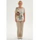 thumbnail image 4 of Polera Mujer Estampada Beige, 4 of 4