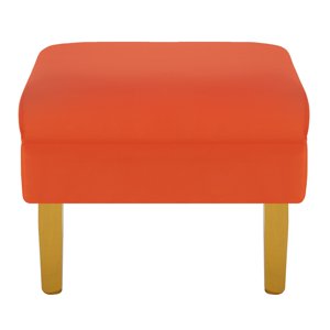 Bodevir - Pouf Sky 1C Felpa 01 Naranjo