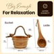 thumbnail image 2 of Juego De Cubos Y Cucharones Para Sauna Madera De Cedro Rojo Capacidad De 4 Litros, 2 of 7
