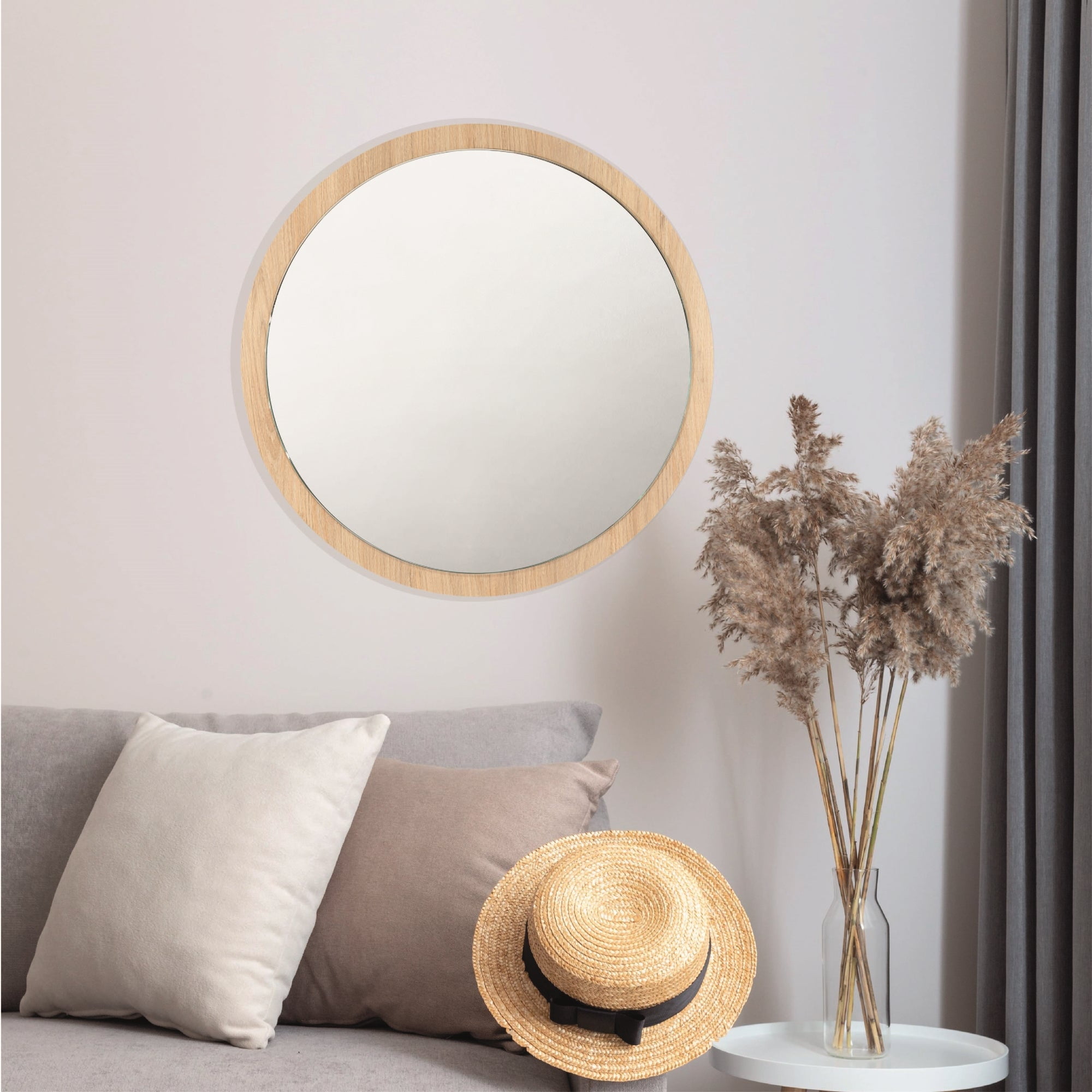 Fmfurniture - Espejo Ovalado Fm-028 80x80x1,9