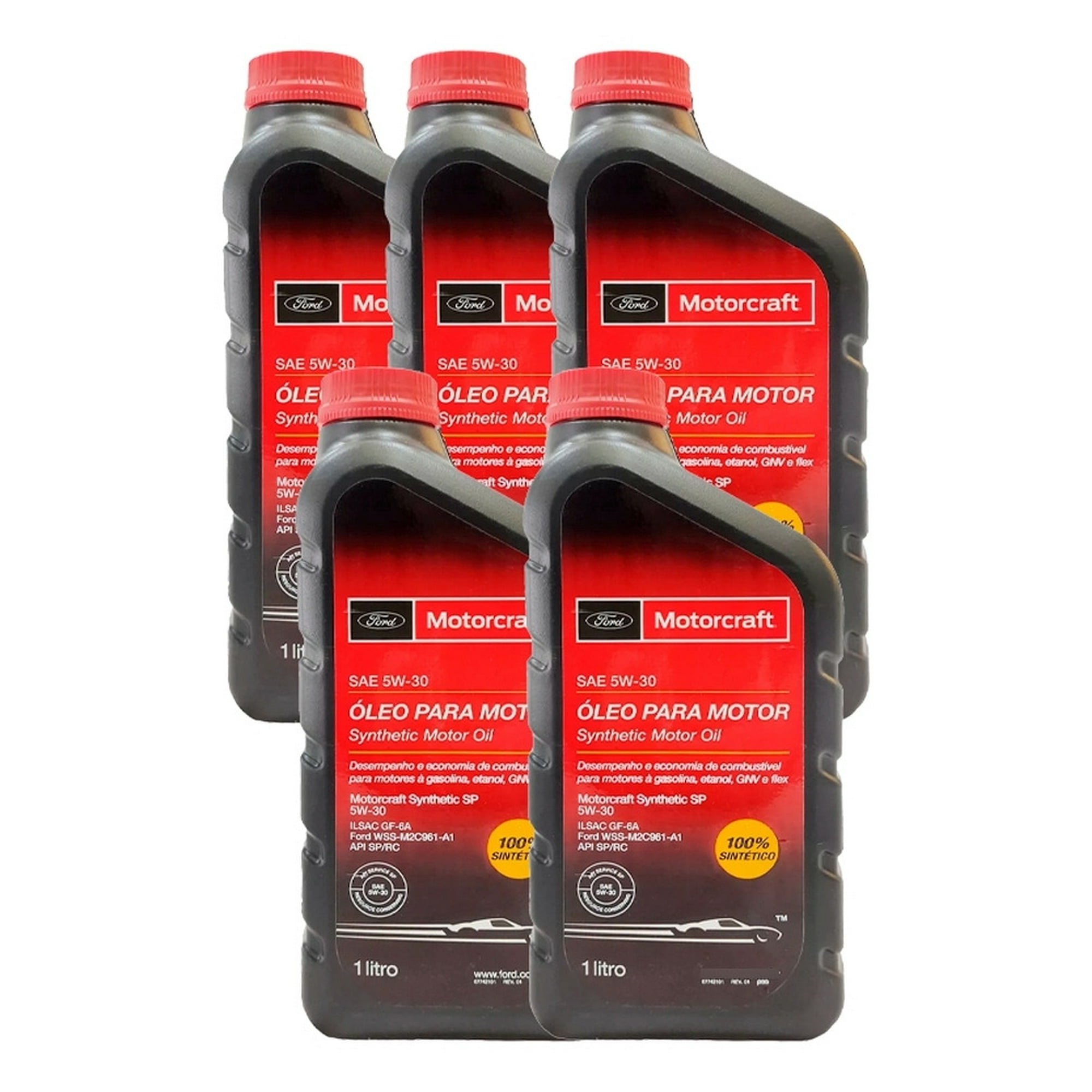 Aceite Ford Motorcraft 5w30 Full Sintetico (5 Unidades)