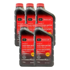 Aceite Ford Motorcraft 5W30 Full Sintetico (5 Unidades)