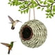 thumbnail image 1 of Hummingbird Nest House, Humming Bird Houses For Outside Hanging, Bird House For Garden Window Outdoor Home Decoration Diy Woven Bird House Gardening Decorative Bird Nest, 1 of 4