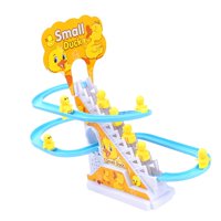 Bothyi - Juego De Tobogán Eléctrico Para Escalar Patos, Juguete Para Niños, Luces Led Intermitentes Para Música, 6 Patos