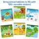 thumbnail image 4 of Libro de pegatinas Skillmatics Peelies – Animales reutilizables, 4 of 8