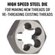 thumbnail image 2 of Hex Die Drill America Serie DWT de acero de alta velocidad 1/2-13, 2 of 5