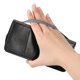 thumbnail image 5 of Funda tipo cartera para iPhone 16 Pro Max de piel con cierre magnético, ranuras para tarjetas y correa para la muñeca Negro, 5 of 6
