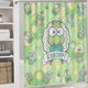 thumbnail image 5 of Rana Keroppi-theme 4-Piece Shower Curtain Set with Rugs, Waterproof Bathroom Decor Set Includes Bath Mat, U-Shaped Rug, Toilet Lid Cover and Curtain with Hooks, 5 of 6