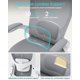 thumbnail image 5 of Silla de oficina ergonómica MUXX.STIL de malla con soporte lumbar, 5 of 9