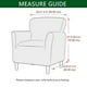 thumbnail image 5 of Funda elástica para sillón moderno de mediados de siglo, una pieza, con acento de jacquard y brazos, suave, impermeable, para sala de estar, protector de muebles, oficina, recepción y lectura., 5 of 6