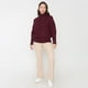 thumbnail image 4 of Sweater Mujer Grueso Burdeo Corona, 4 of 5