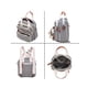 thumbnail image 2 of Bolsa Mochila Pañalera Rayas, 2 of 3