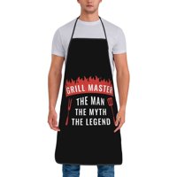 Estoykuku - Delantal Divertido Rey Master De La Parrilla King Master