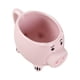 thumbnail image 5 of Taza de cerámica para café de boca ancha con forma de cerdito y asa, ideal para el hogar, la cafetería y la oficina, color rosa., 5 of 8