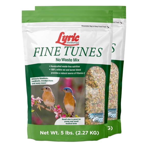 Mezcla de semillas para aves Lyric Fine Tunes sin desperdicio 4,5 kg