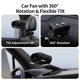 thumbnail image 5 of Ventilador portátil para coche Socool recargable de 5 velocidades y rotación 360°, 5 of 7