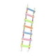 thumbnail image 5 of Escalera De Madera, Jaula Para Pájaros, Soporte De Madera, Juguete Masticable Para Loros Para Canarios, Suministros Para Mascotas, Siete Nudos Esmerilados, 5 of 5