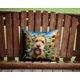 thumbnail image 2 of Cojín Sunflowers Wheaten Terrier, 2 of 6