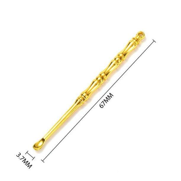 6PCS Ear Cleanser Spoon Health Care Earpick Ear Cleaner Wax Removal Tool Earpick Sticks Earwax Remover Curette Ear Pick Cleaning