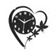 thumbnail image 2 of Reloj De Pared Acrílico Elegante Reloj Decorativo único Para Interior Oficina Dormitorio Negro, 2 of 5