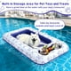 thumbnail image 3 of Flotador de piscina para perros MoKo para perros pequeños, medianos y grandes azul, 3 of 3