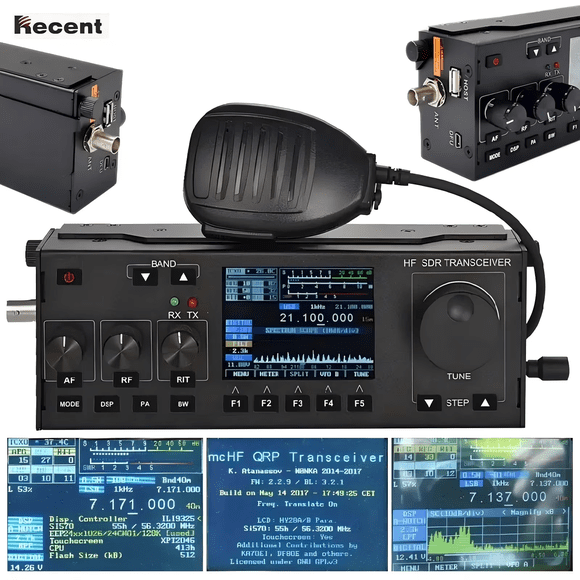 Recent RS-918 Radio Móvil Profesional para Auto Walkie Talkie de Vehículo