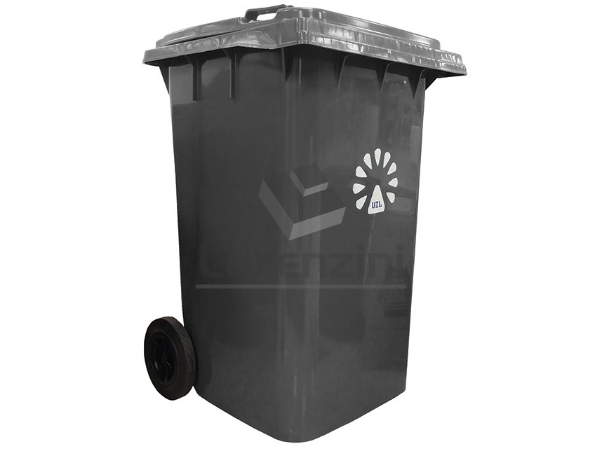 Lorenzini - Basurero 360 Lts Gris