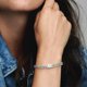 thumbnail image 4 of Brazalete PANDORA Timeless Pavé Cuban Chain de plata de ley, 4 of 5