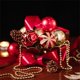 thumbnail image 4 of Set de decoración para árbol de Navidad Valery Madelyn, 16 quilates, rojo y dorado, 4 of 6