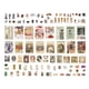 thumbnail image 1 of Paquete de 200 pegatinas vintage para scrapbooking, decoración retro, para diario, álbum y manualidades., 1 of 5