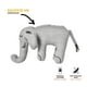thumbnail image 1 of Juguetes Peluche Apretable Elefante, 1 Un, 1 of 1