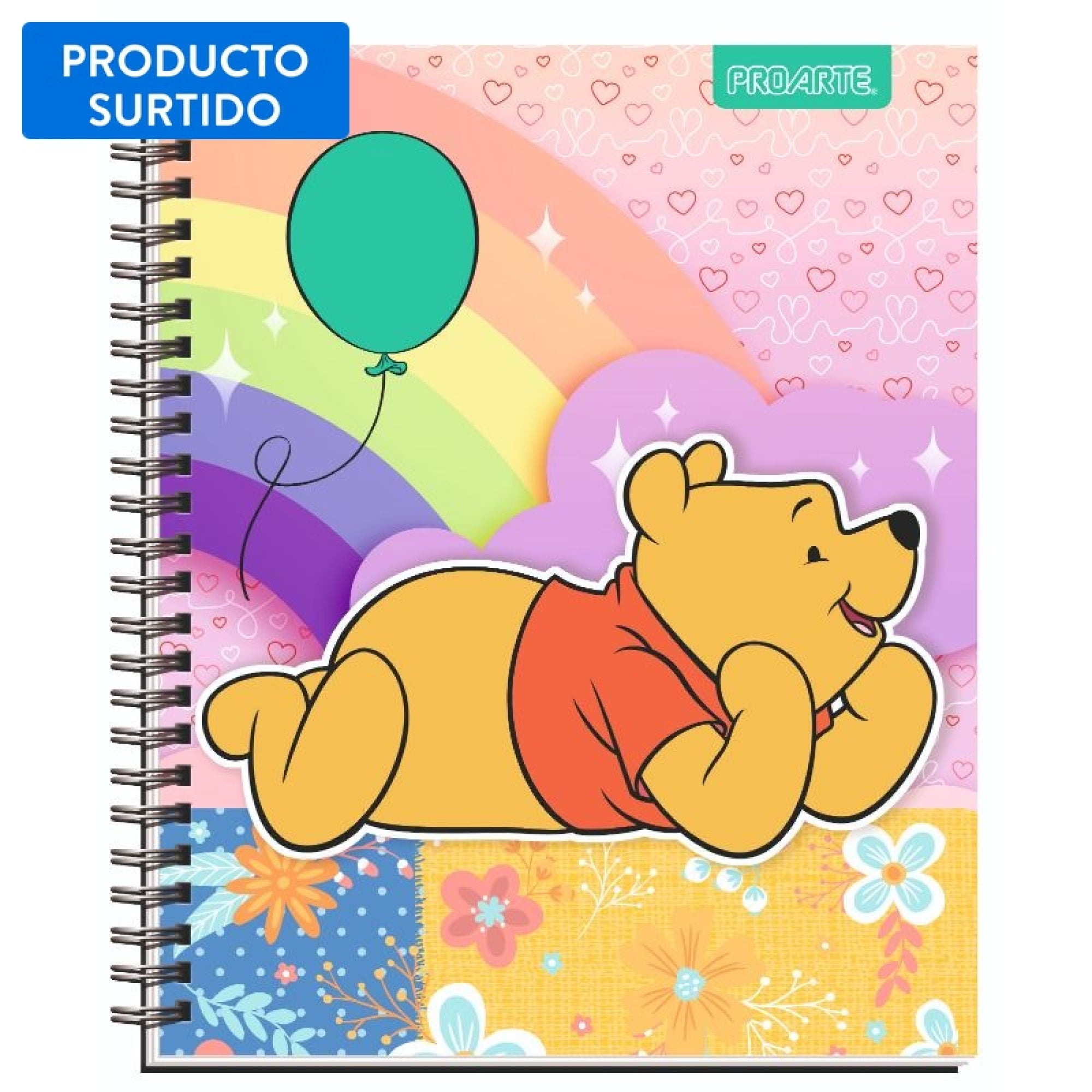 Cuaderno Universitario Winnie Pooh 100hojas 7mm / Producto Surtido 1 Un Proarte